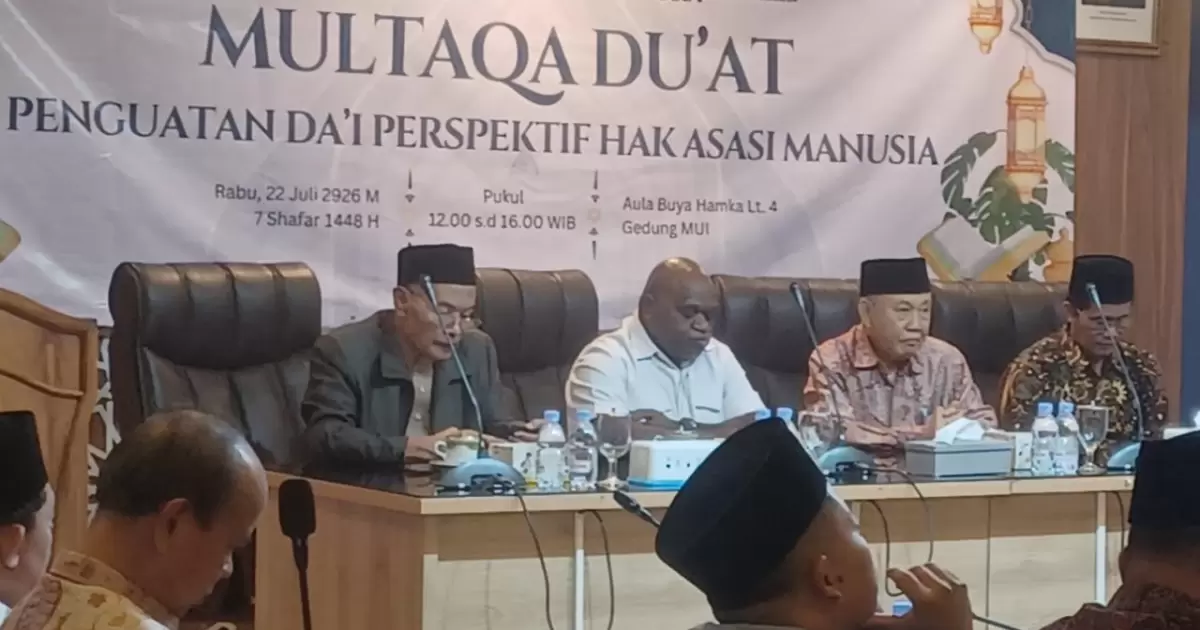 Dihadiri Menteri HAM Natalius Pigai, Multaqo’ Da’i MUI Dorong Penguatan Dakwah Berperspektif HAM