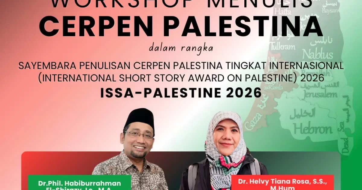 Hadirkan 2 Sastrawan Terkemuka, LSBPI MUI akan Gelar Workshop Menulis Cerpen Palestina Besok