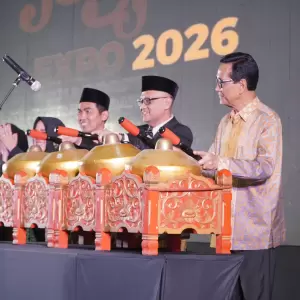 Buka Expo UMKM di Yogyakarta, Menhaj Dorong Produk Lokal Masuk Rantai Pasok Haji