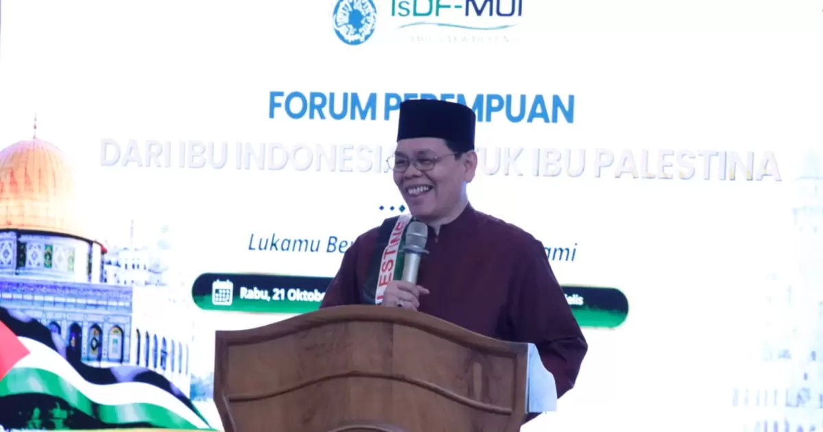 Sekjen MUI Serukan Solidaritas Kemanusiaan untuk Perempuan dan Anak Palestina