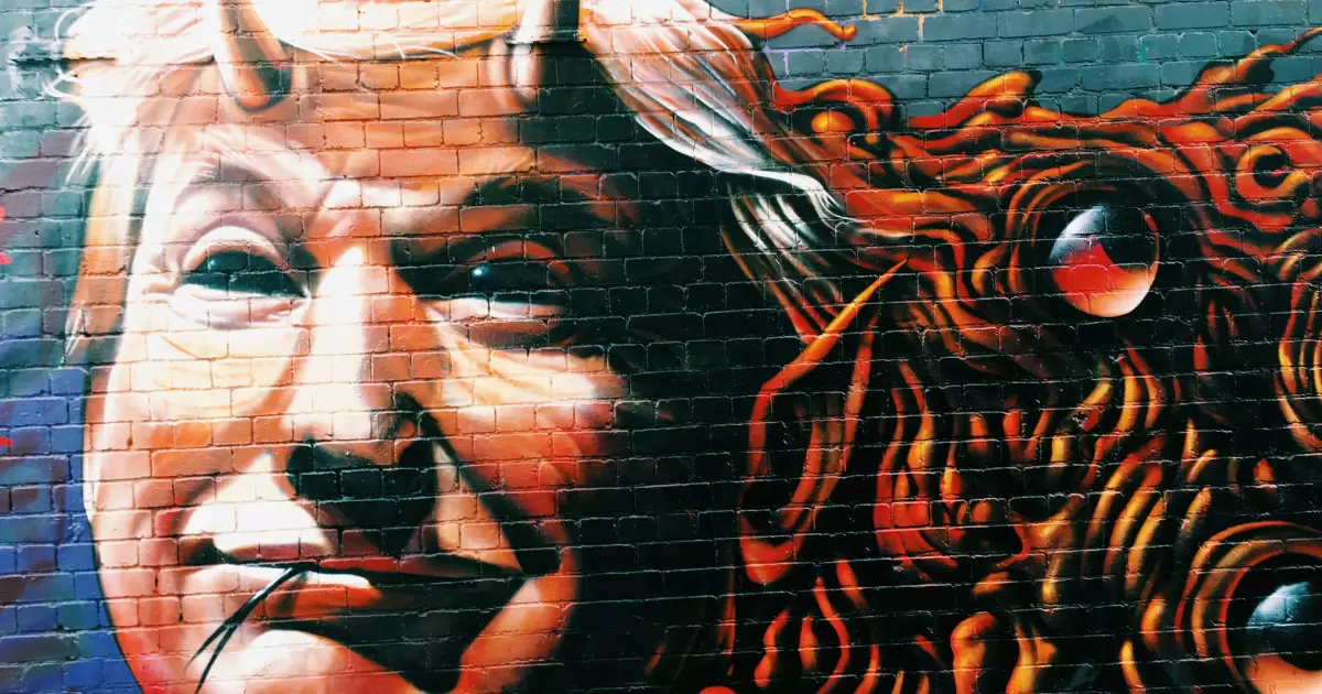 Lukisan mural Donald Trump