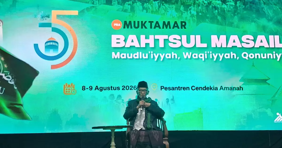 Kiai Miftachul Akhyar: Perbedaan Pendapat Mendorong Manusia Terus Berpikir Cari Solusi