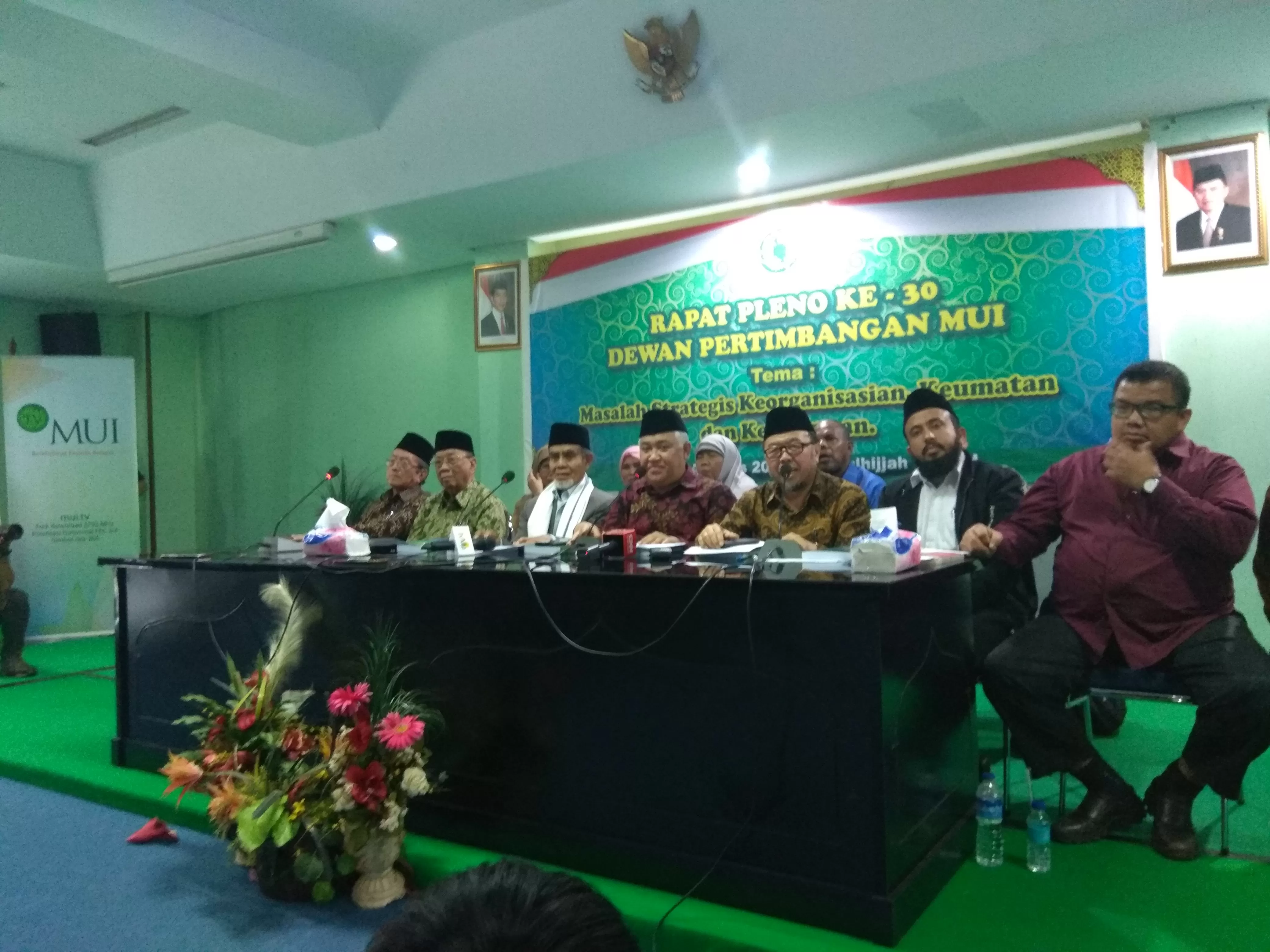 Rapat Pleno ke-30 Wantim MUI Tegaskan Kembali Status KH Ma’ruf Amin