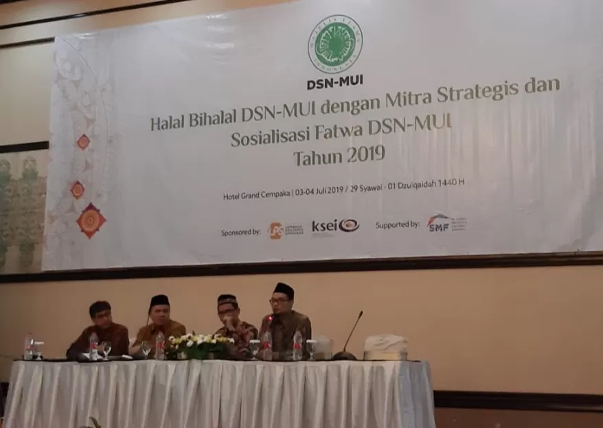 Halal Bihalal dengan Pelaku Keuangan Syariah, DSN MUI Ingatkan Kembali Tugas Pokok