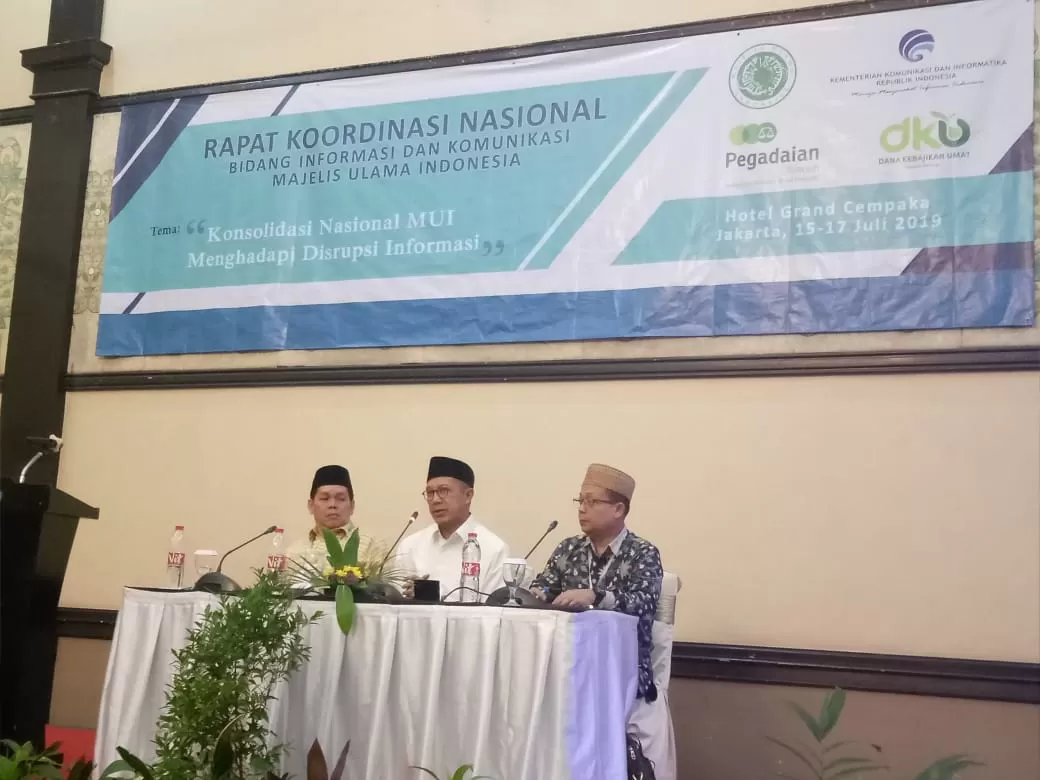 Tutup Rakornas Infokom MUI, Menag Tekankan Pentingnya Moderasi Beragama