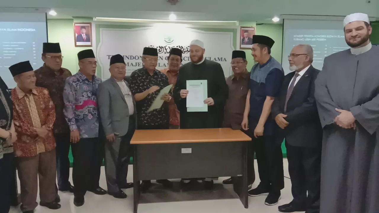 MUI Tandatangani MoU dengan Dewan Imam Nasional Australia