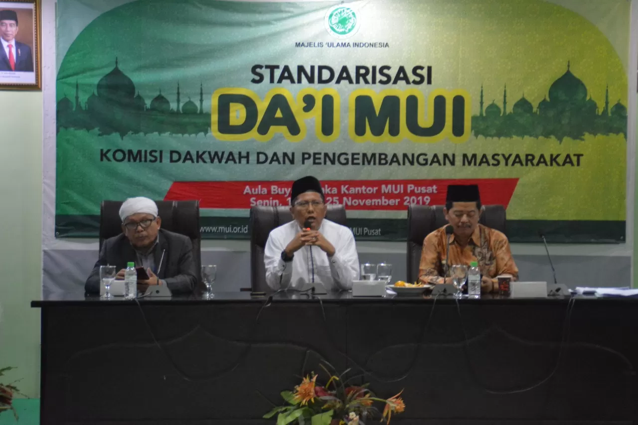Respons Dinamika Umat, Komisi Dakwah MUI Terapkan Standardisasi Dai