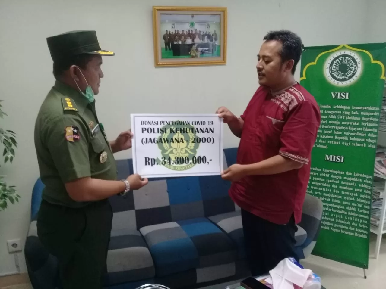 Dua Hari Masa Operasi, Donasi Dana untuk Satgas Covid-19 MUI Terus Mengalir
