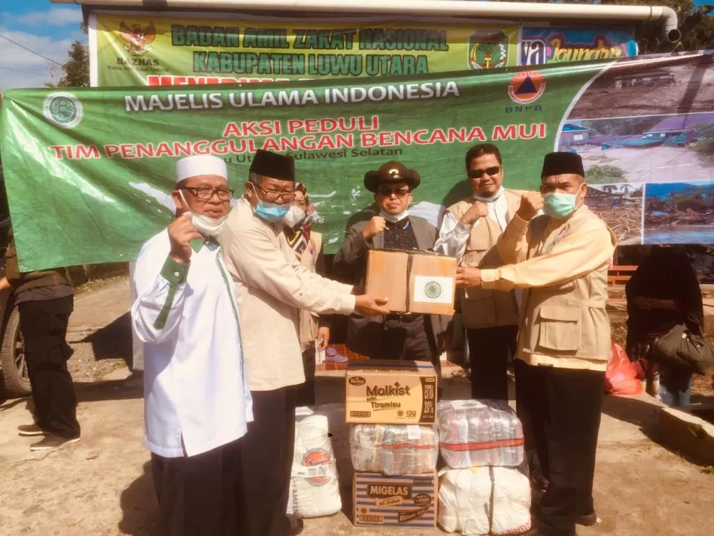 MUI Salurkan Bantuan untuk Korban Banjir Bandang di Luwu Utara