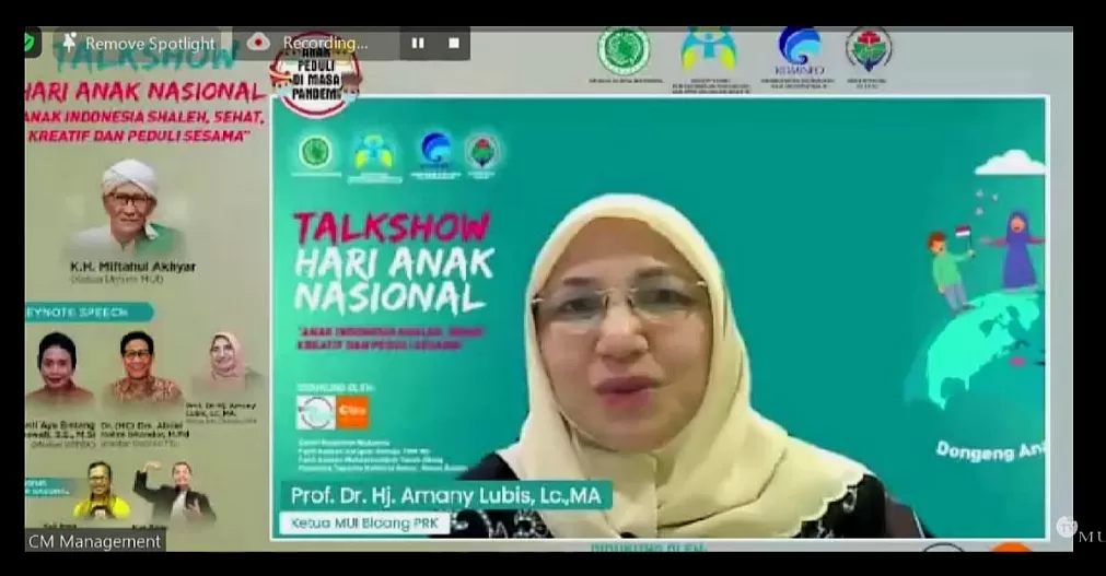MUI Dorong Terwujudnya Indonesia Sebagai Bangsa yang Lebih Ramah Anak