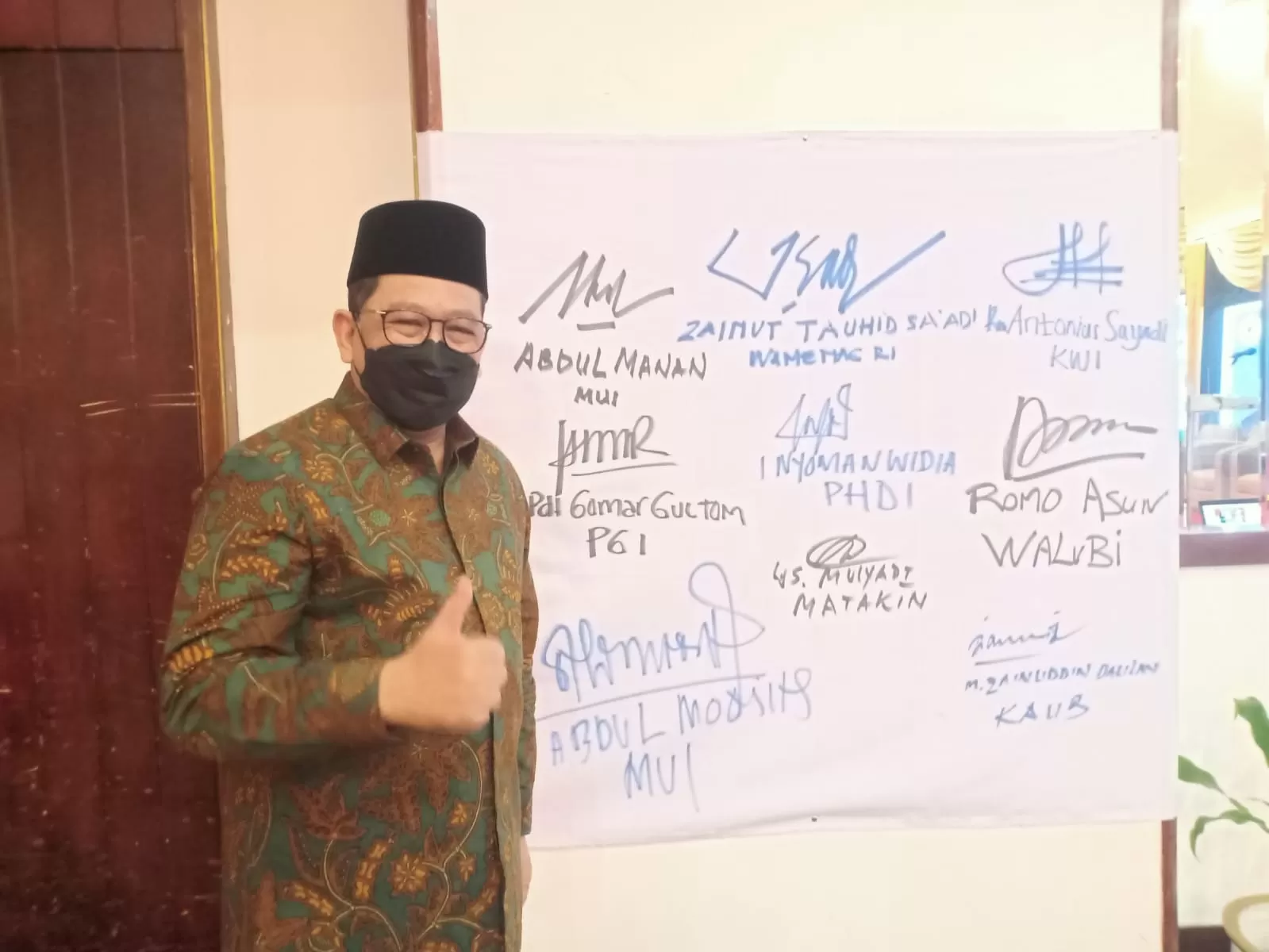 Wamenag KH Zainut Tauhid Ingatkan Pentingnya Moderasi Beragama