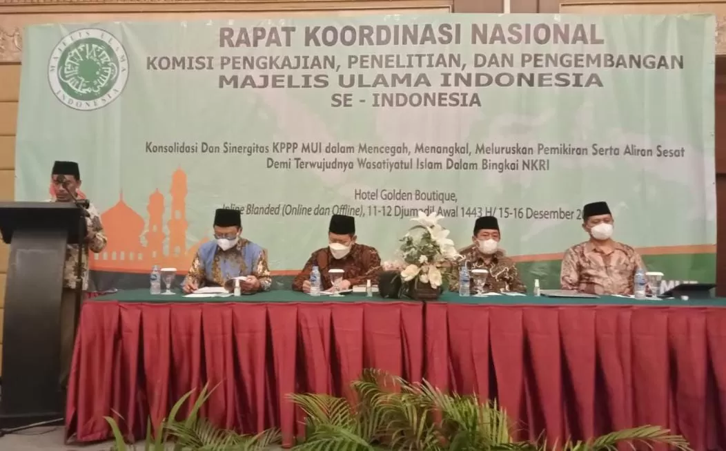Bangun Sinergisitas Dakwah Islam Moderat, KPPP MUI Gelar Rakornas