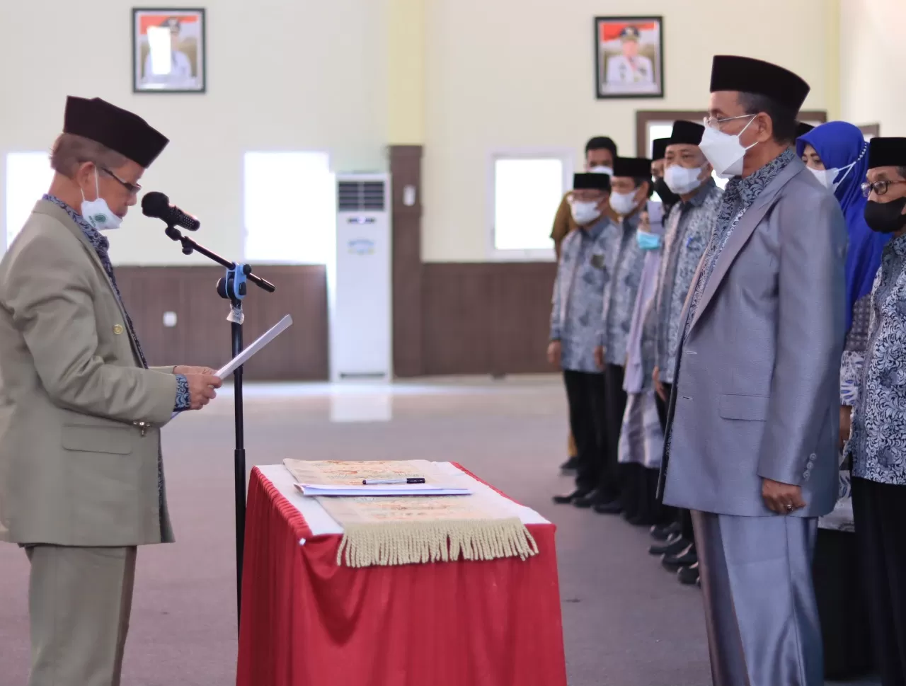 Ketua MUI Sulsel Lantik Pengurus MUI Wajo. Bupati Janjikan Sekretariat Tetap