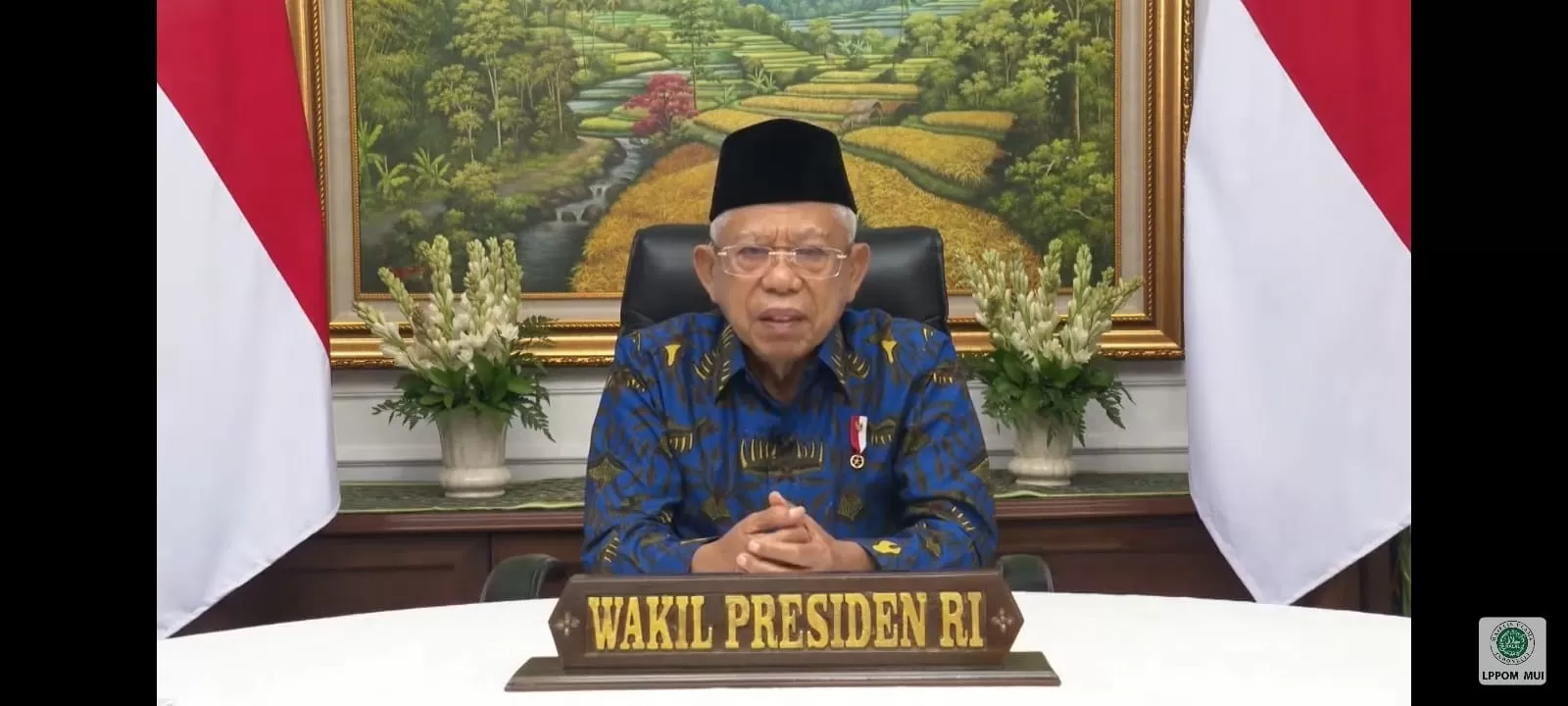 Wapres RI Apresiasi 33 Tahun LPPOM MUI Konsisten Jaga Ketenteraman Umat