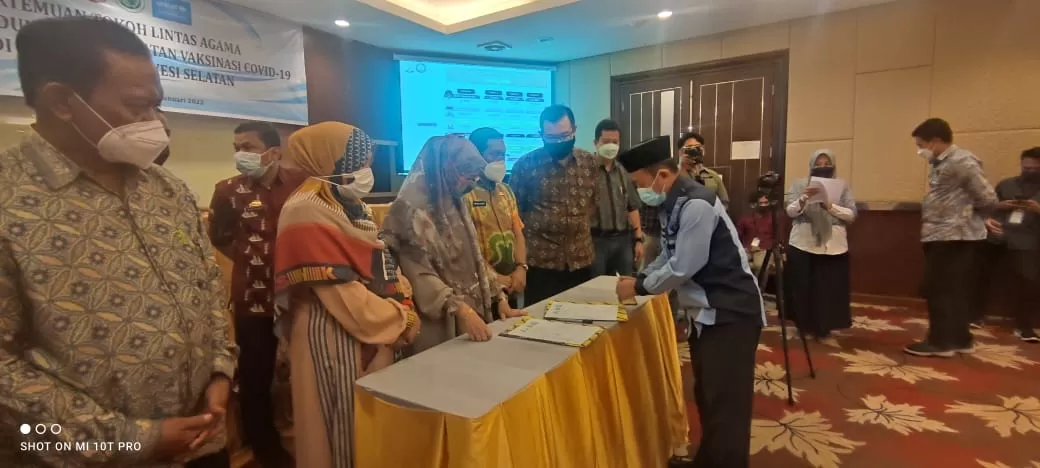 Percepatan Capaian Vaksinasi, MUI Sulsel Dukung Sosialisasi Melalui Ceramah