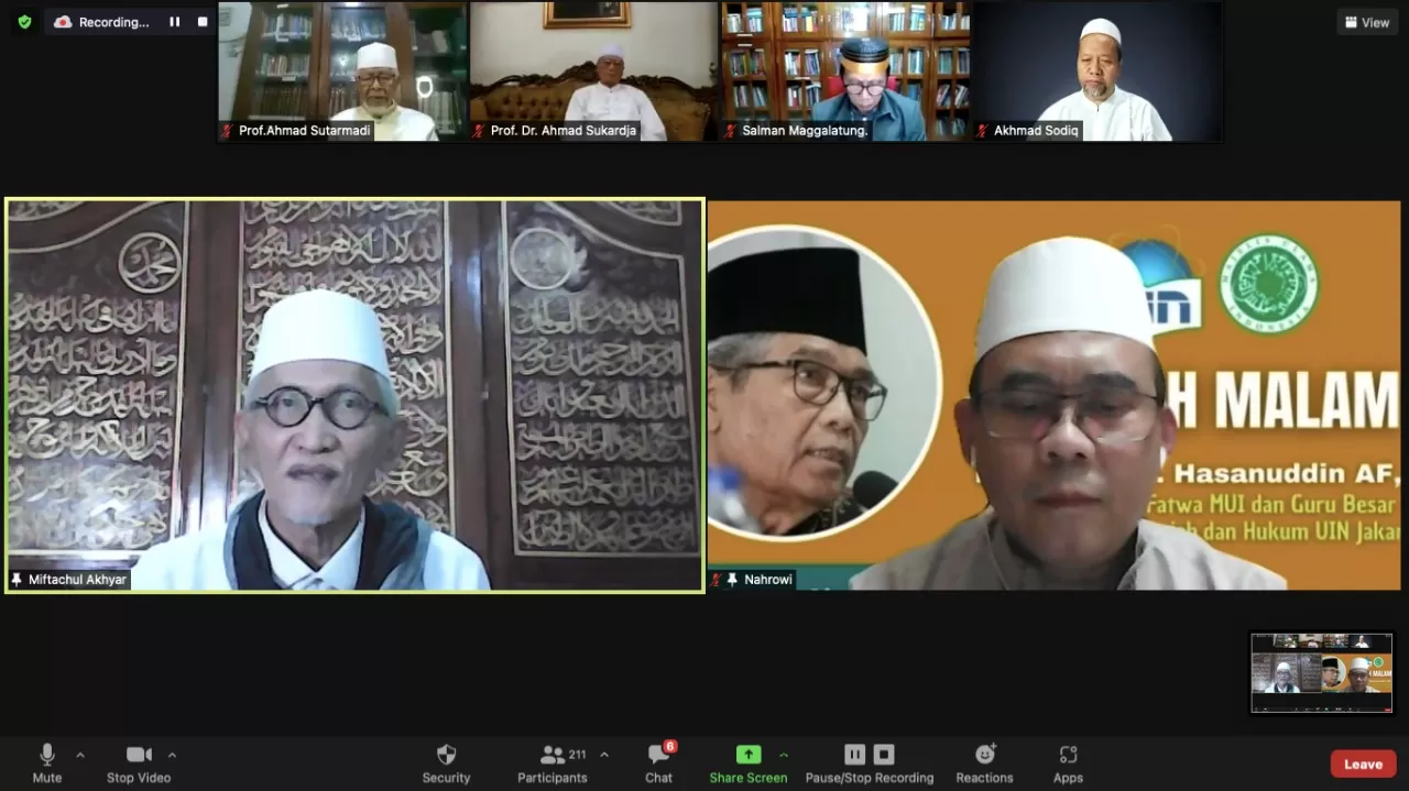 Ketua Umum MUI: Prof. Dr. Hasanuddin AF, Sosok Tawadhu Berilmu Luas