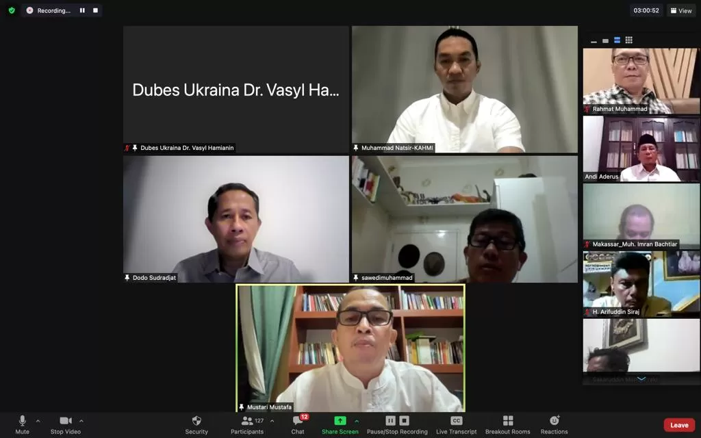 Duta Besar Ukraina Harap MUI Lakukan Koordinasi Perdamaian di Rusia