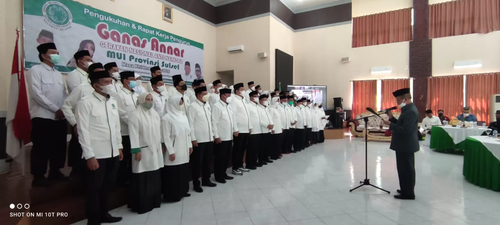Pengurus Ganas Annar MUI Sulsel Dikukuhkan. Waspada Santing: Perkuat Pendidikan Keluarga