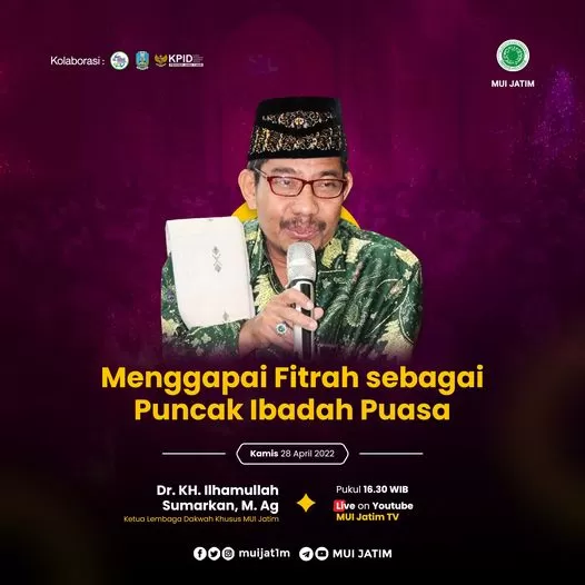 KH Ilhamullah Sumarkhan Uraikan Tahapan untuk Meraih Cinta Allah di Bulan Ramadhan