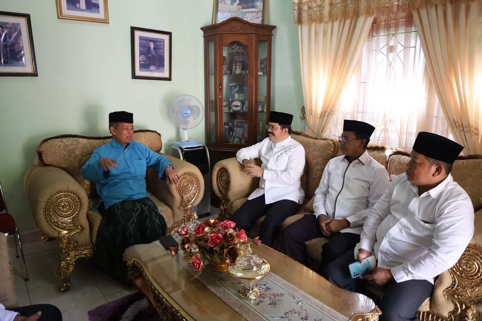 Legislator Muh Aras Sowan ke Ketum MUI Sulsel
