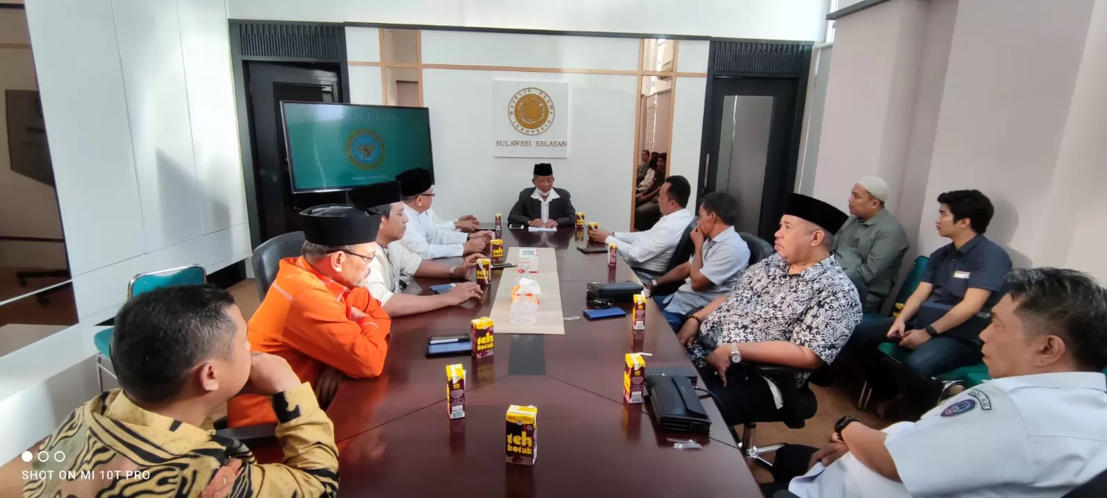 Setahun Jabat Kabinda, Surjadmodjo Sejam Sowan ke MUI Sulsel