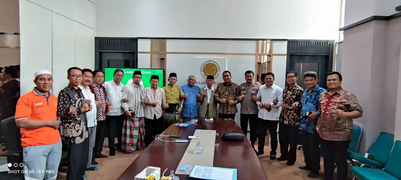 Pengurus BPS GT Berkunjung ke MUI Sulsel, Pendeta Alfred Anggui Sebut Nyaman