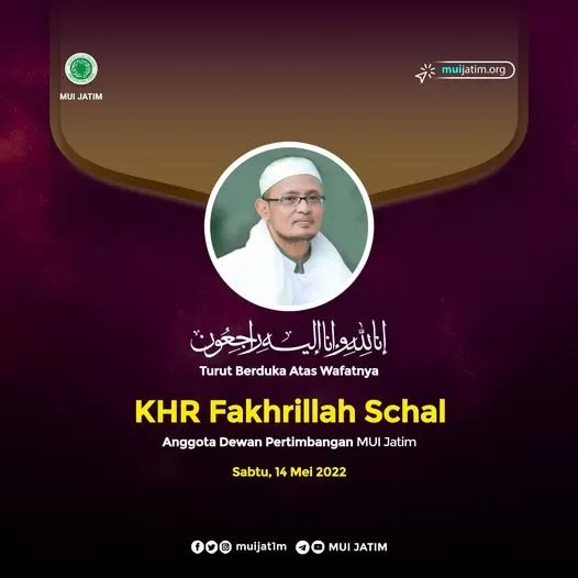 Wafatnya Penjaga Benteng NU Di Bangkalan