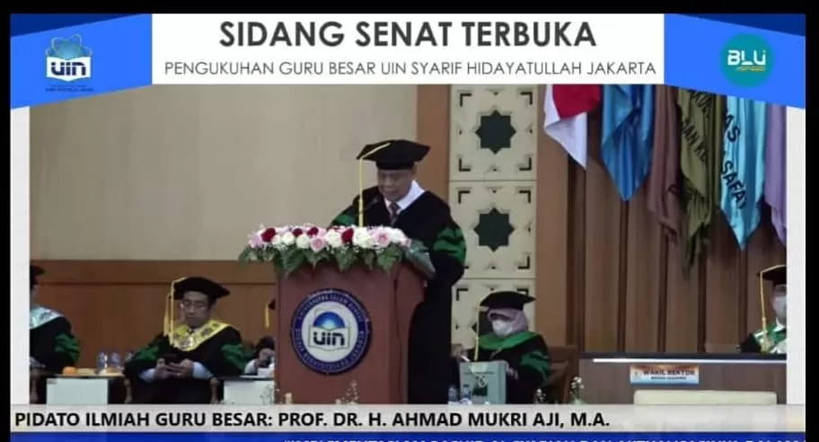 Ketum MUI Bogor Dikukuhkan sebagai Guru Besar UIN Jakarta