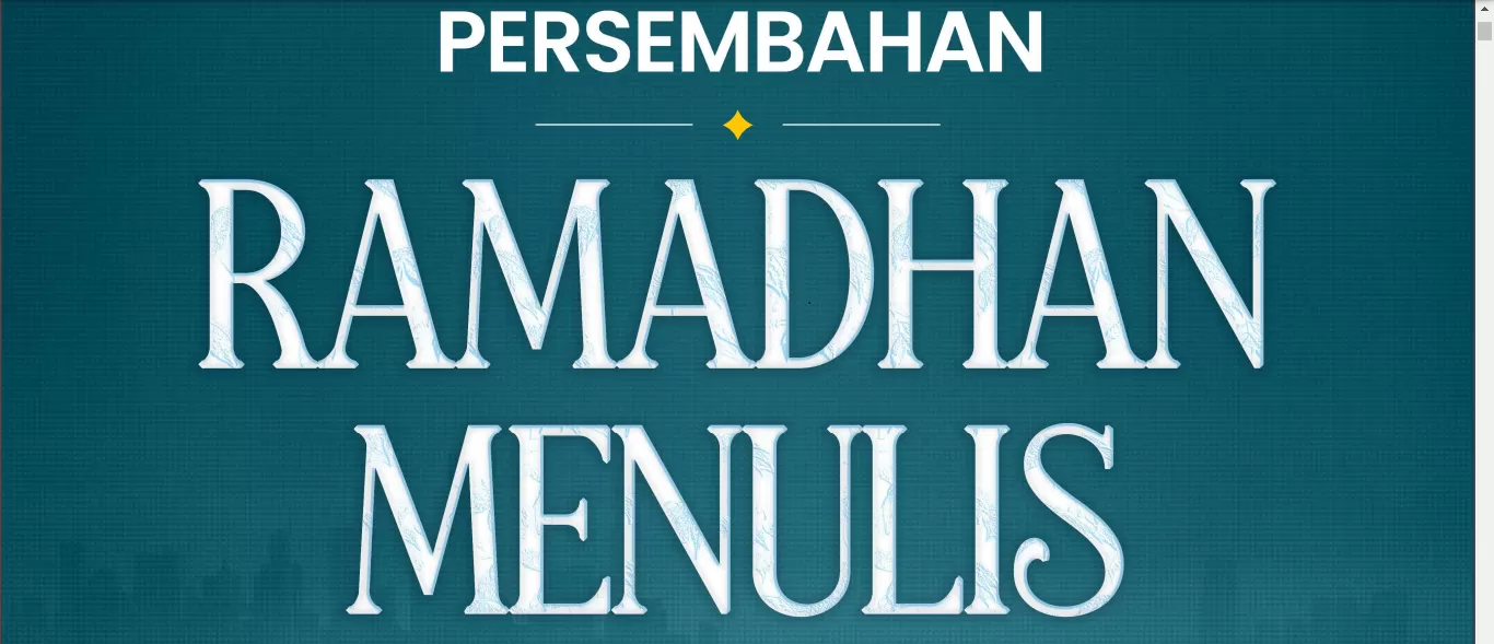 Buku Ramadhan Menulis