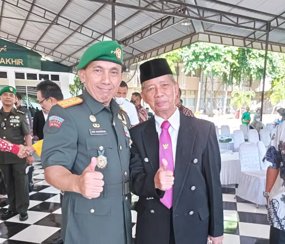 Ketum MUI Sulsel Ikut Upacara HUT 65 Kodam XIV Hasanuddin