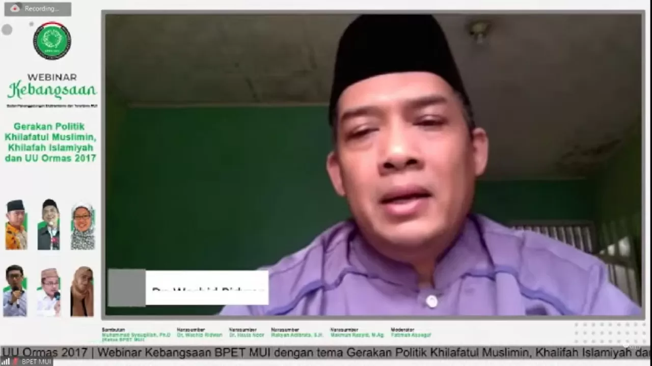 Sekretaris BPET-MUI Tegaskan Khilafatul Muslimin Tidak Relevan di Indonesia