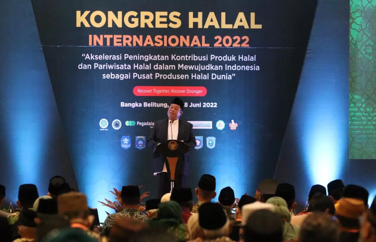 Di Kongres Halal Internasional Kiai Marsudi Ajak Tingkatkan Ketersediaan Produk dan Jasa Halal