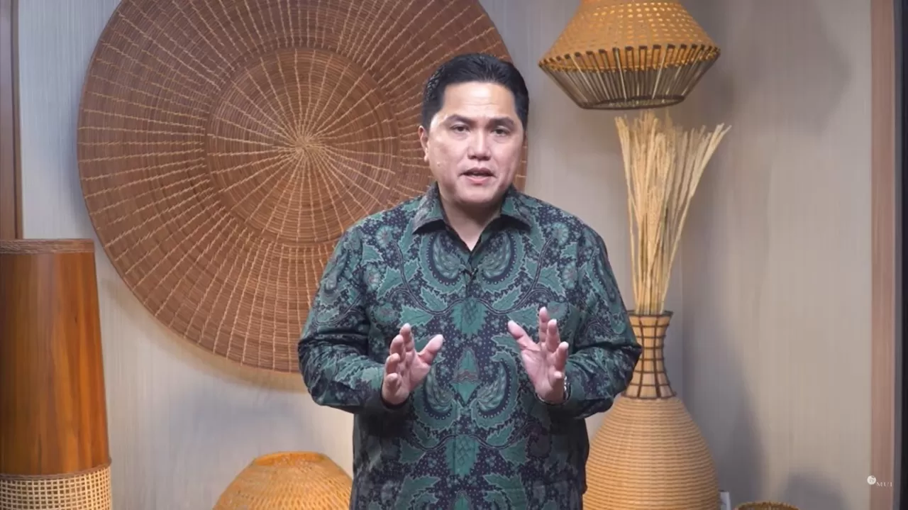 Menteri BUMN Optimistis Indonesia Capai Keemasan 2045 dengan Meningkatkan Produk Industri Halal