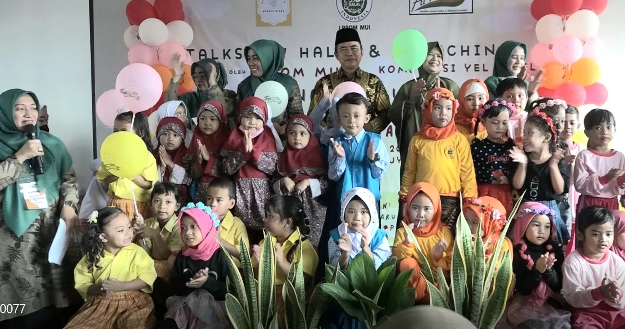 Hari Anak Nasional, LPPOM MUI Gelar Kompetisi Video Yel-yel Anak Peduli Halal untuk PAUD