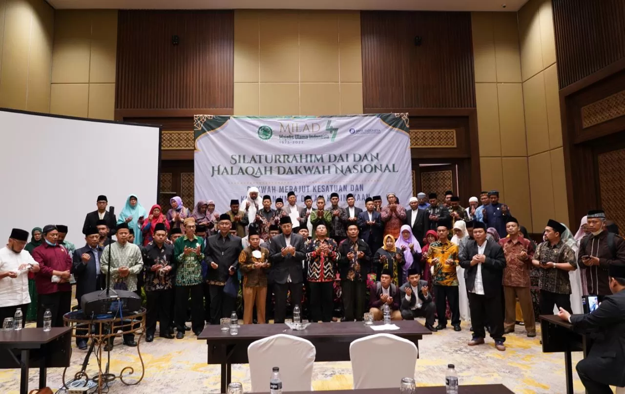 Peserta Silaturrahim Dai dan Halaqoh Dakwah Nasional Deklarasikan Diri sebagai Dai-Daiyah Nusantara