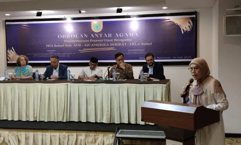 Ketua MUI Sulsel Apresiasi AJC New York Diskusi Lintas Agama di Makassar