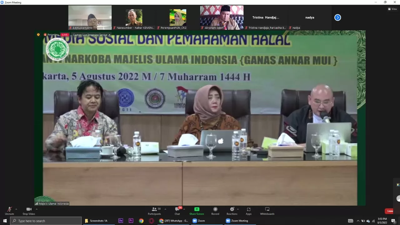 Cegah Anak Dari Bahaya Narkoba, Gannas Annar MUI Gelar Sosialisasi Penguatan Peran Guru