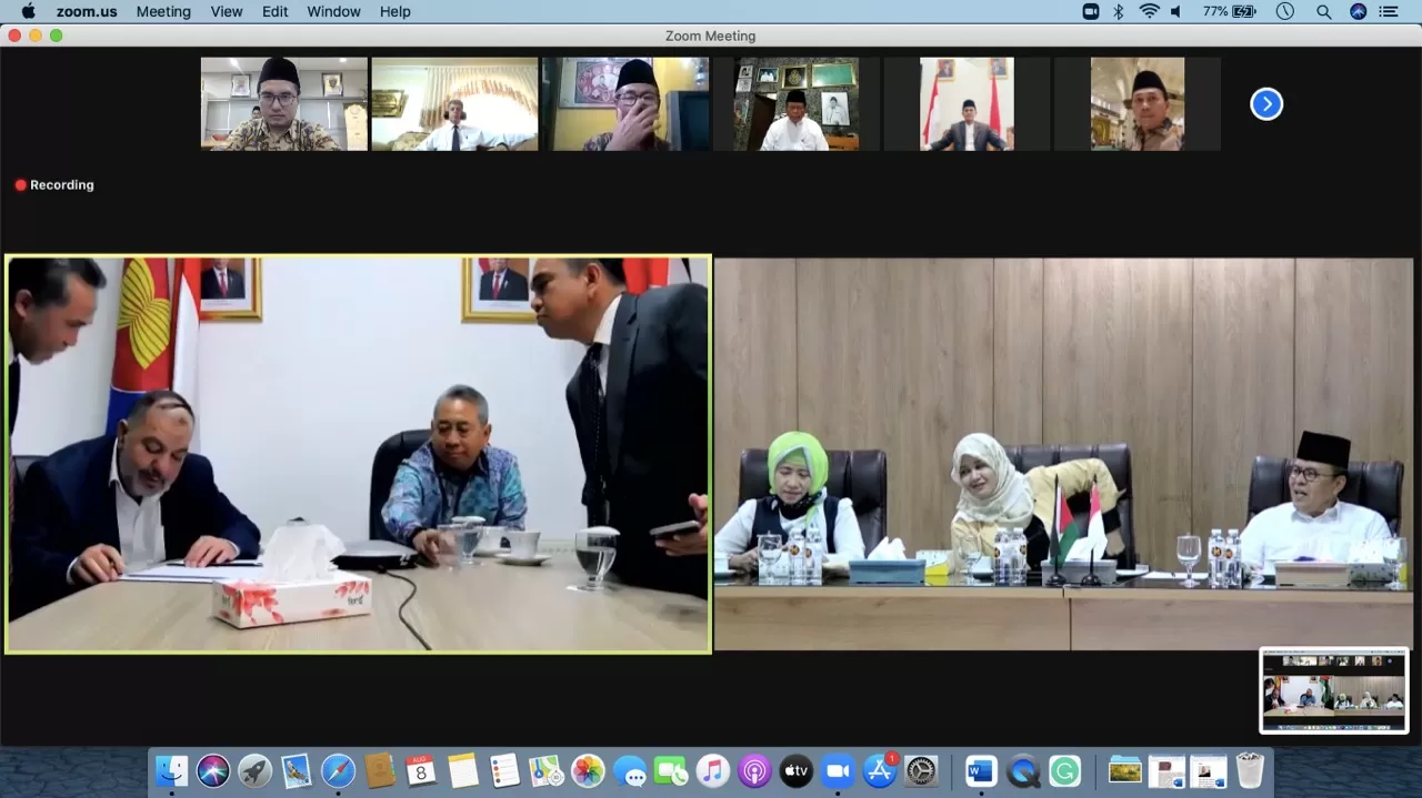 MUI dengan Wali Kota Hebron Palestina Perbarui MoU Pembangunan RS Indonesia di Hebron