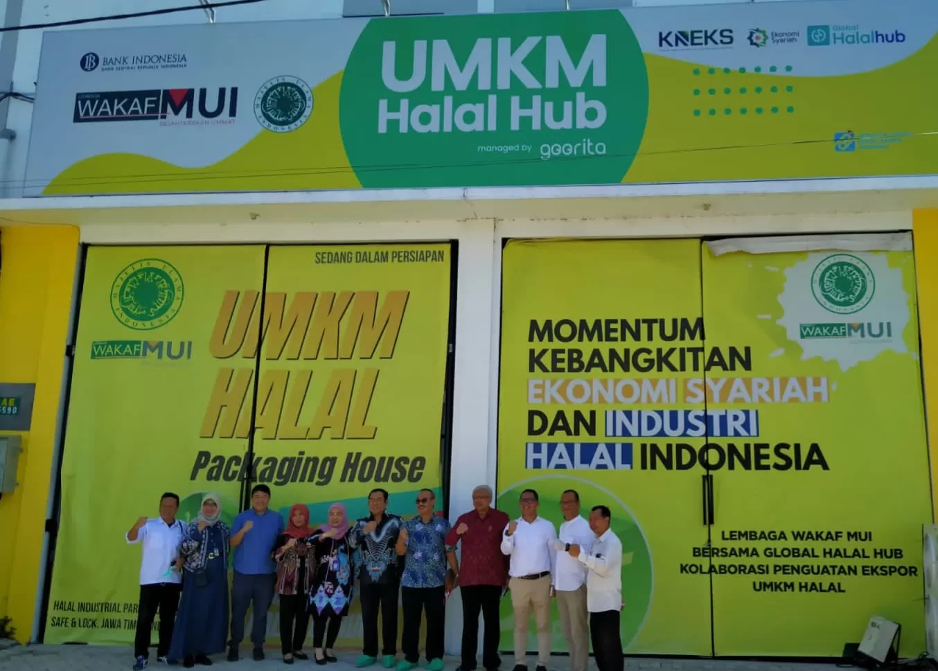Dorong Produk Halal Indonesia Mendunia, Lembaga Wakaf MUI Bangun Gedung UMKM Halal Hub di KIH Sidoarjo