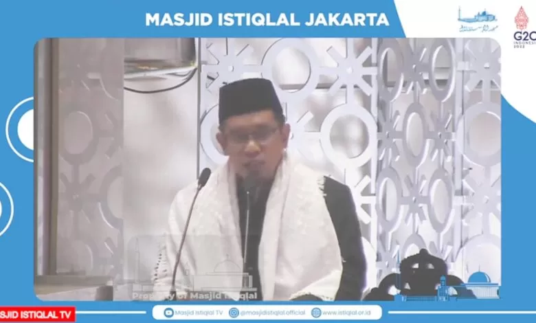 Khotbah Sekum MUI Sulsel di Masjid Istiqlal Jakarta: Islam Sebagai Agama Kasih Sayang