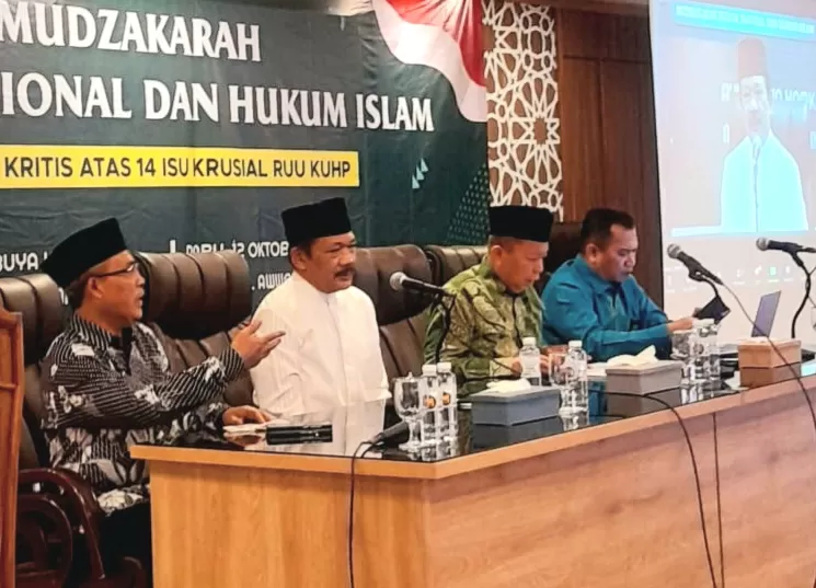 Ketua MUI: Hasil Kajian Mudzakarah Nasional RUU KUHP akan Disampaikan ke Pemerintah