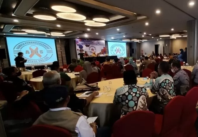 Komisi Fatwa MUI Sulsel Hadiri Rapat Koordinasi Komisi Penanggulangan HIV/AIDS