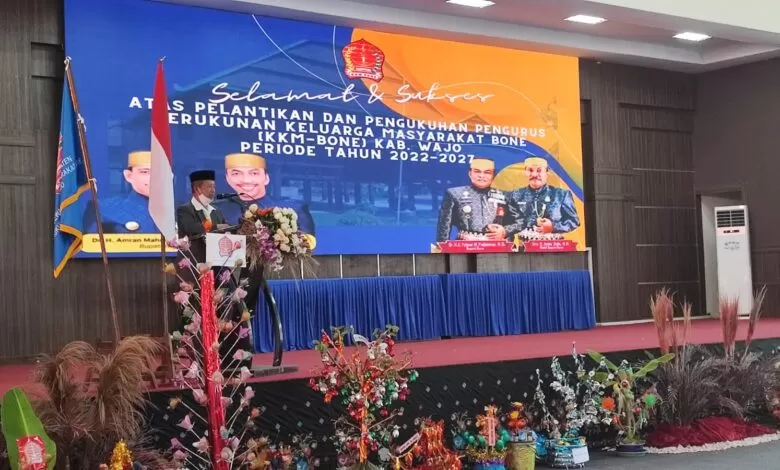Dirangkai Maulid Nabi, Ketum MUI Sulsel Hadiri Pelantikan KKMB 