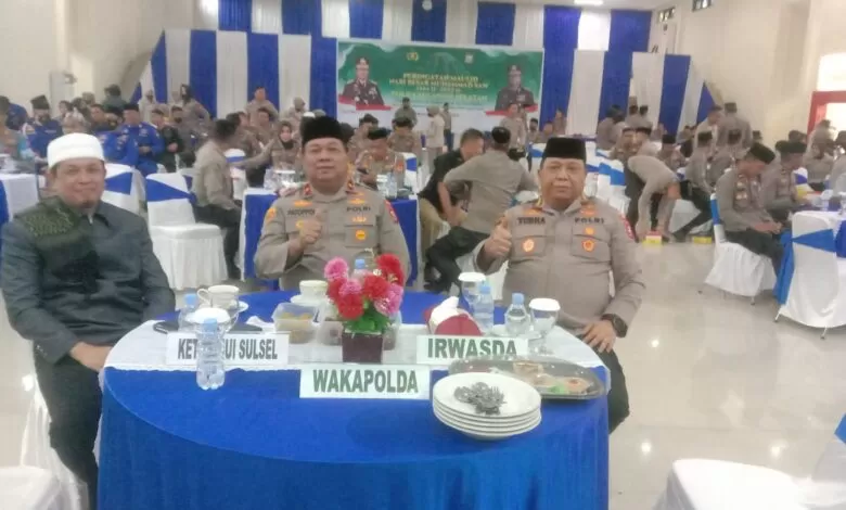 Sekretaris Komisi Fatwa MUI Sulsel Hadiri Maulid Nabi di Mapolda Sulsel
