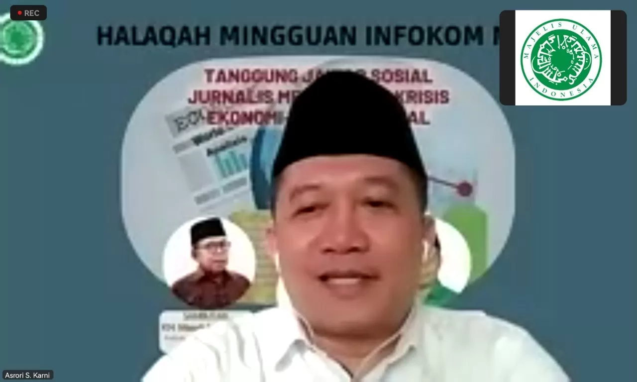 Halaqah Ke-13 Komisi Infokom, Wasekjen MUI Sebut Pentingnya Journalist Social Responsibility