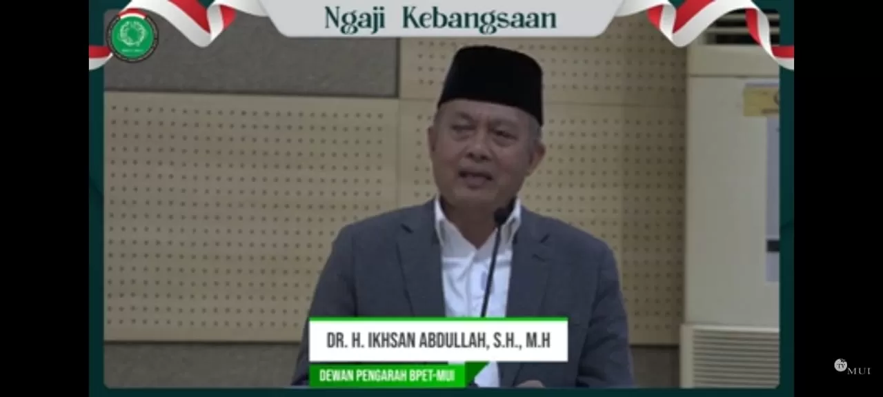 Dewan Pengarah BPET MUI Ingatkan Bahayanya Pemikiran yang Ekstrem
