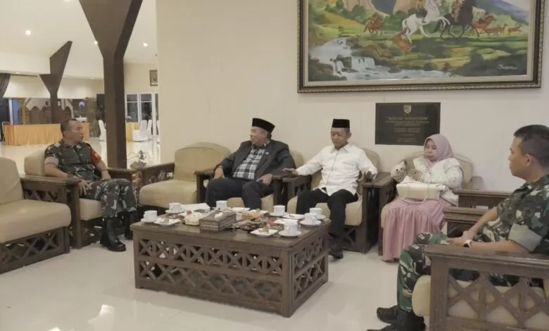Rakornas di Depan Mata, MUI Sulsel Temui Pangdam XIV/Hasanuddin