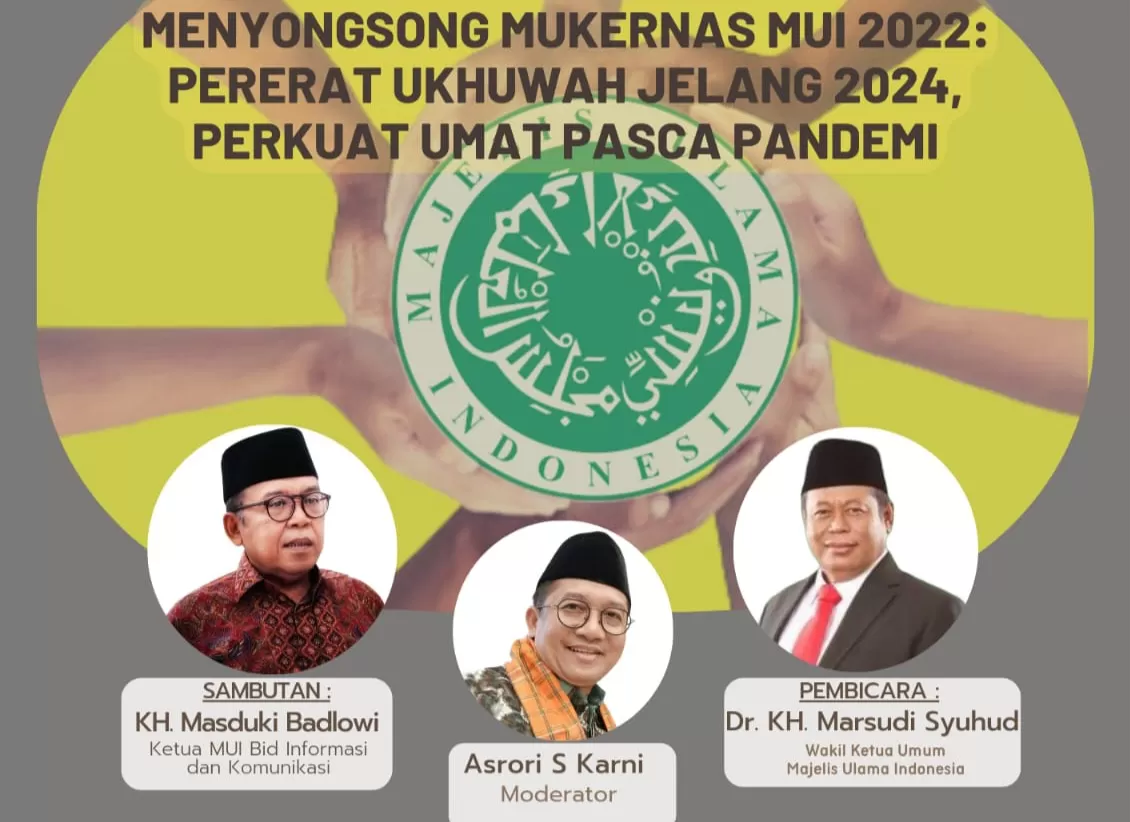 Kiai Masduki Baidowi: Hadapi Tahun Politik, MUI Harus Mampu Integrasikan Umat