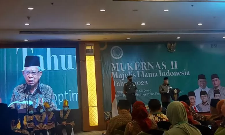 Kyai Ma’ruf Amin: Hanya Satu Visi MUI