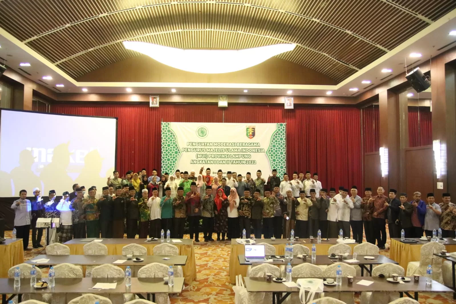 Gelar Penguatan Moderasi Beragama Bagi Pengurus MUI Se-Lampung, Prof Mukri: Moderat itu Seperti Secangkir Kopi di Tengah Meja